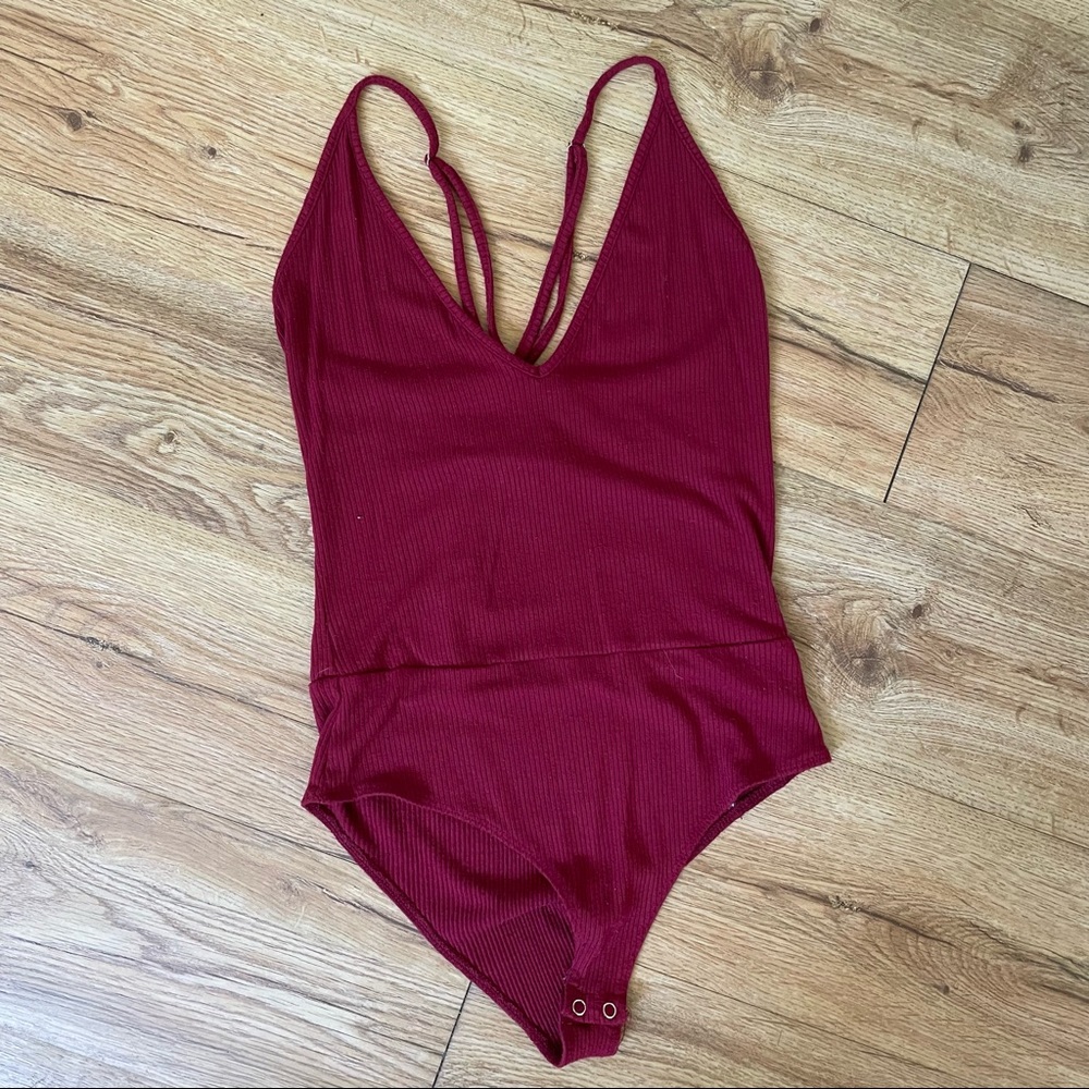 Maroon Bodysuit